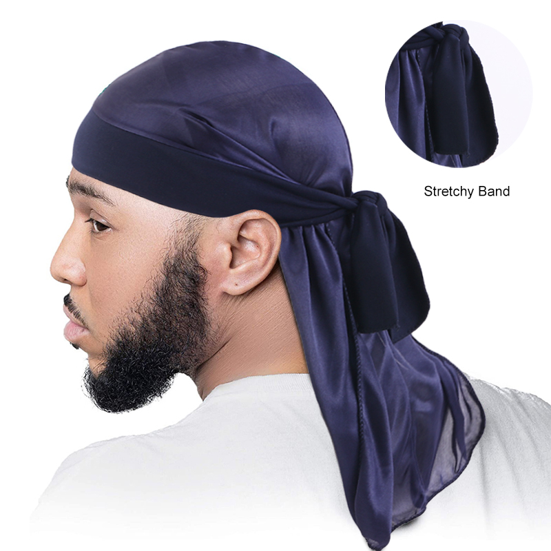 Men'S Fashion With Hat - Topi Turban beludru halus untuk pria,