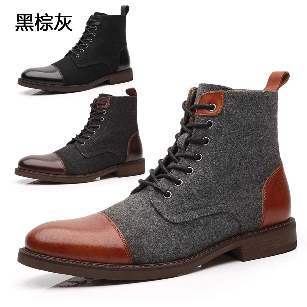 Mens Fashion Dress - Sepatu Bot Pria Klasik Sepatu Bot