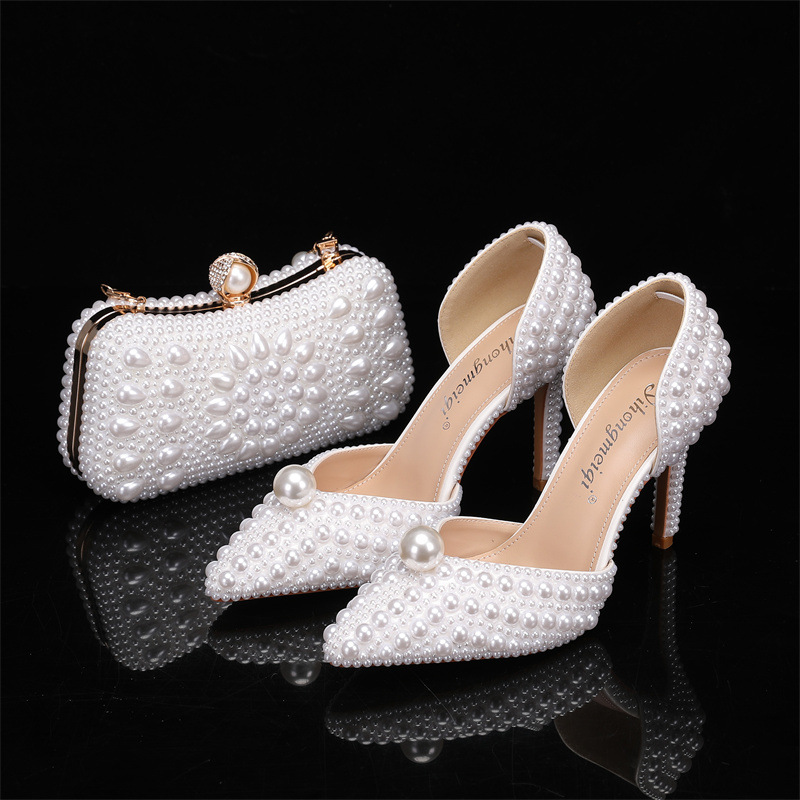 Mens Fashion Dress Shoes - Set Tas dan Sepatu untuk Wanita