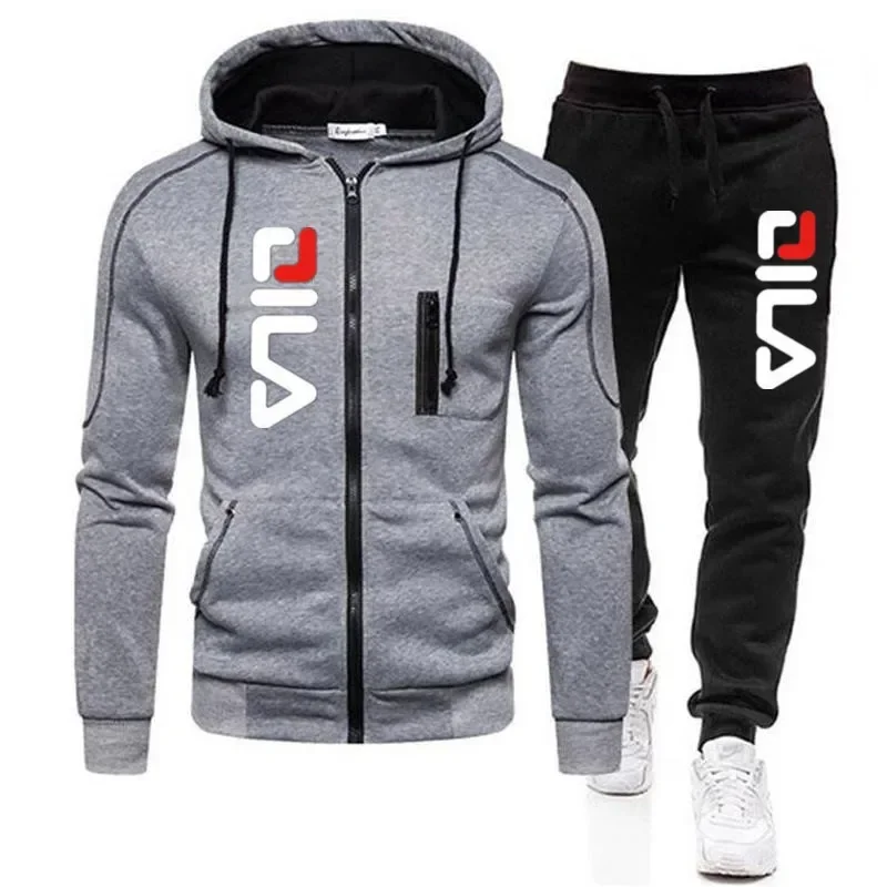 Jacket Mens Fashion - Setelan Jaket Berkerudung Pria Musim Gugur