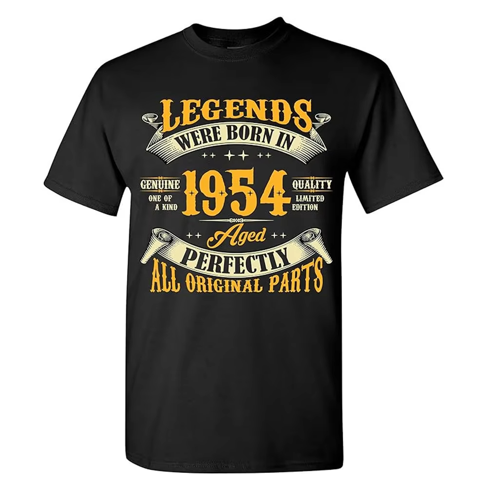 Men'S Fashion For 70 Year Old - Kaos Ulang Tahun ke-70 untuk Pria,