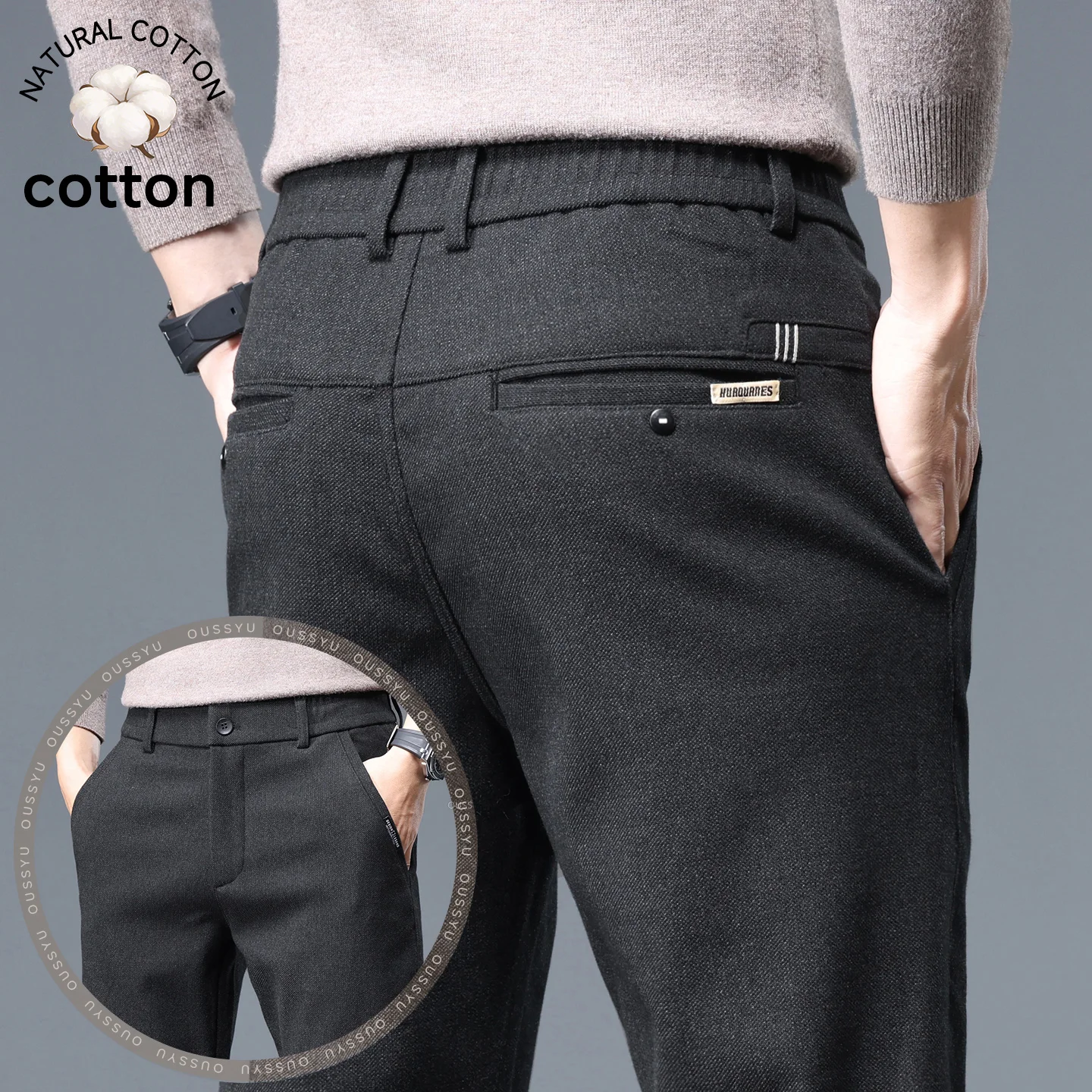 Men'S Fashion Korea - Celana Pria MINGYU untuk Musim Gugur