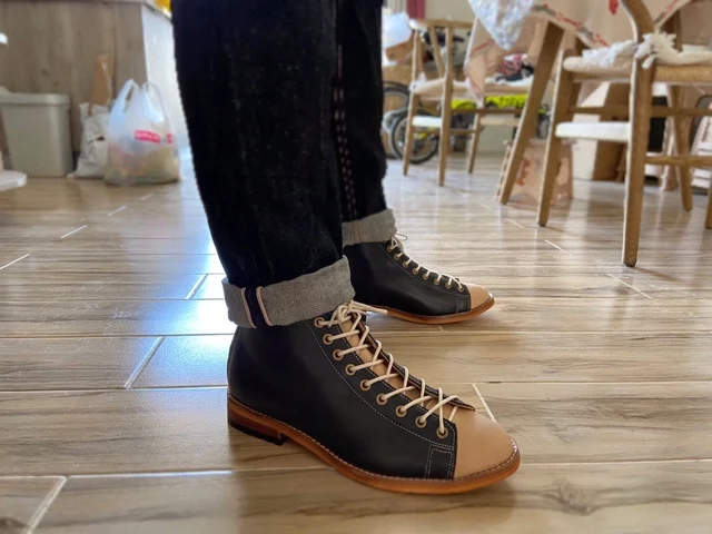 Mens Fashion Dress - Sepatu Bot Perkakas Tinggi Sepatu Bot