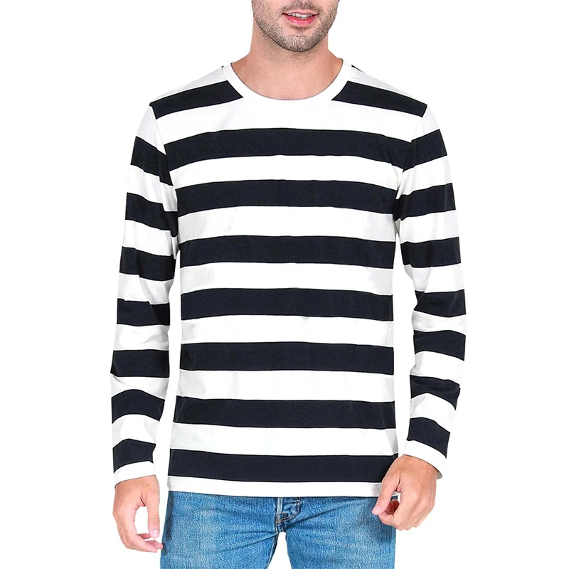 Men'S Fashion 2025 - Kaos Lengan Panjang Motif Kamuflase 3D