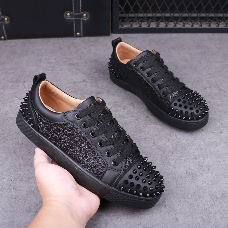 Sepatu Paku Keling Gaun Hip Ho - Mens Fashion Dress ulasan dan harga