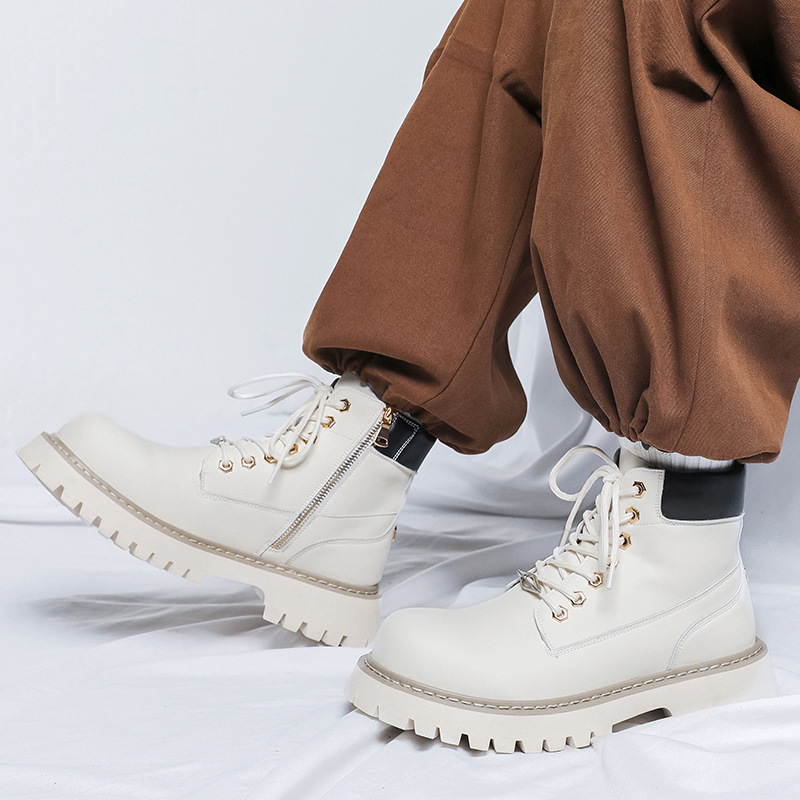 Sepatu Bot Platform Gaun Perja - Mens Fashion Dress ulasan dan harga