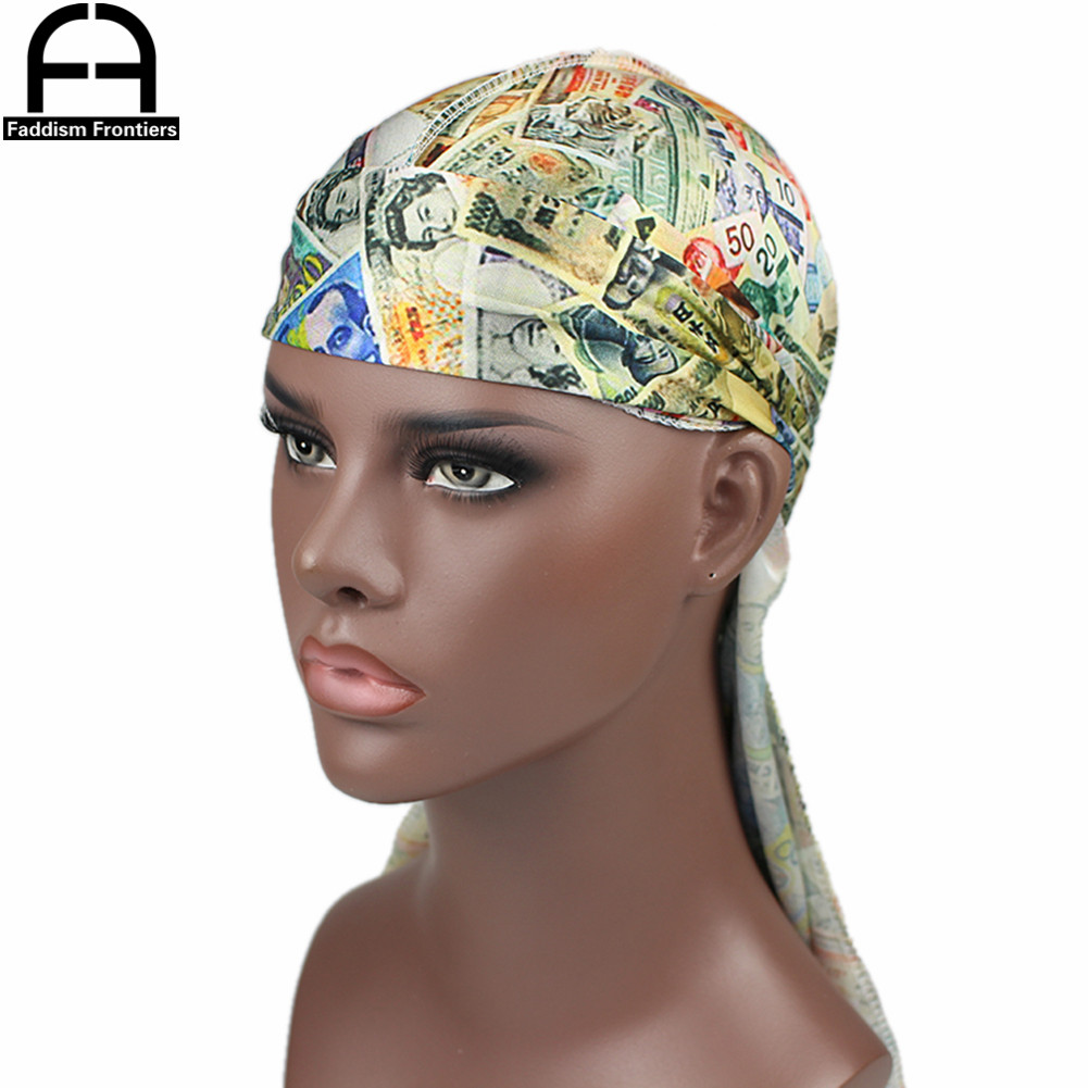 Bandana Durag Sutra Pria Uang  - Men'S Fashion With Hat ulasan dan harga