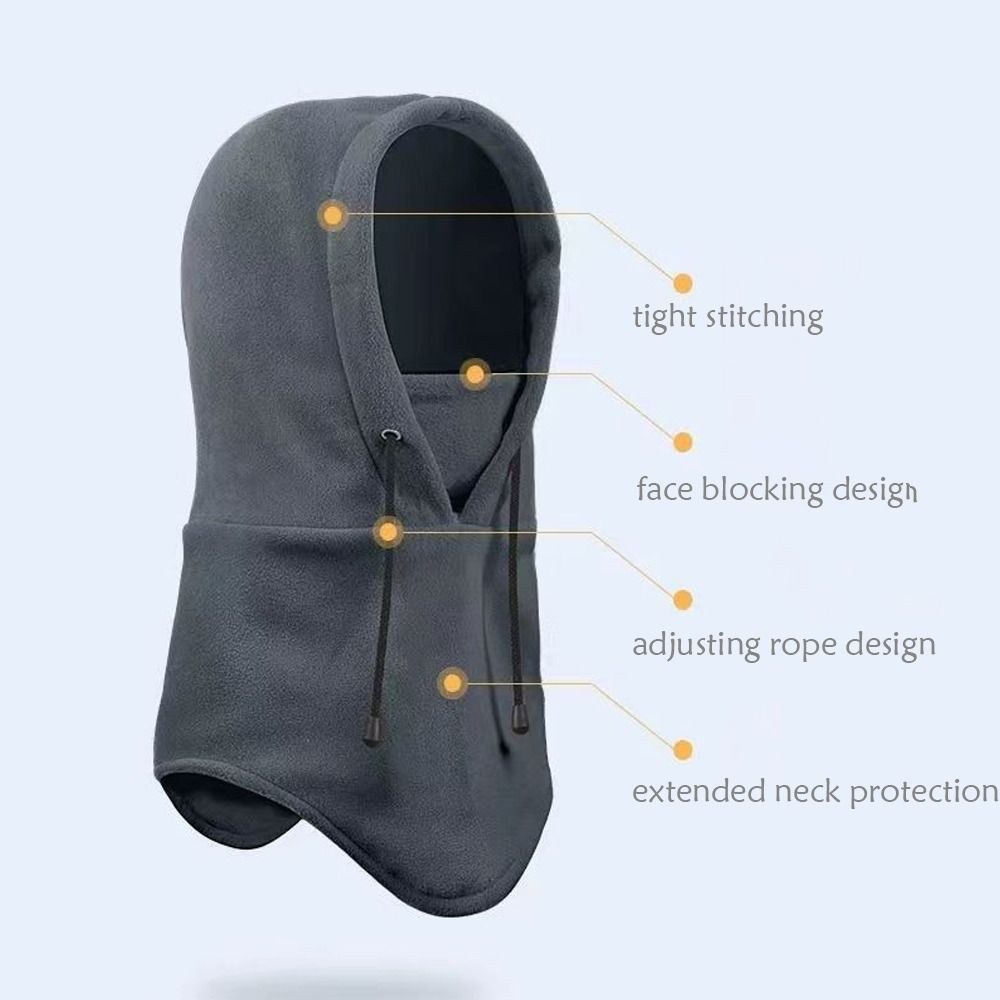Topi Balaclava Polar Fleece Fa - Men'S Fashion With Hat ulasan dan harga