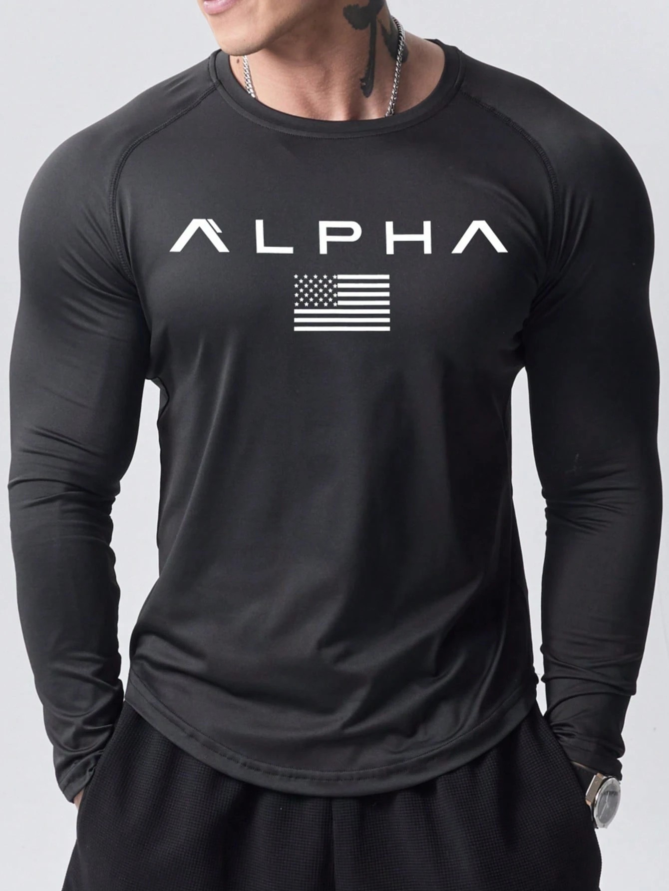 Kaos lengan panjang pria baru  - Men'S Fashion Essentials ulasan dan harga