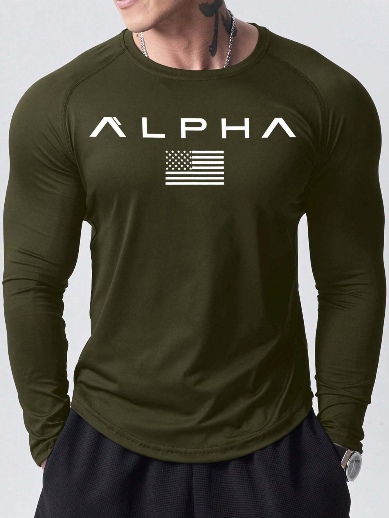 Kaos lengan panjang pria baru  - Men'S Fashion Essentials ulasan dan harga