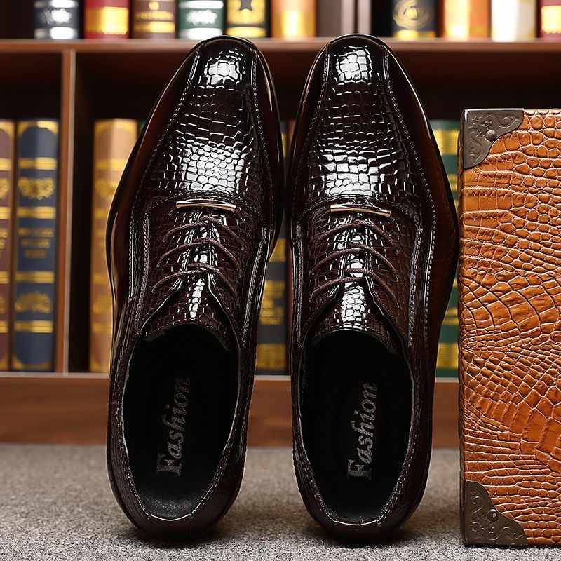 Sepatu Pria Kulit Paten Mengki - Mens Fashion Dress ulasan dan harga