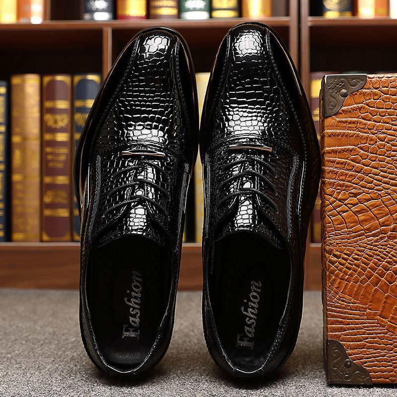 Sepatu Pria Kulit Paten Mengki - Mens Fashion Dress ulasan dan harga