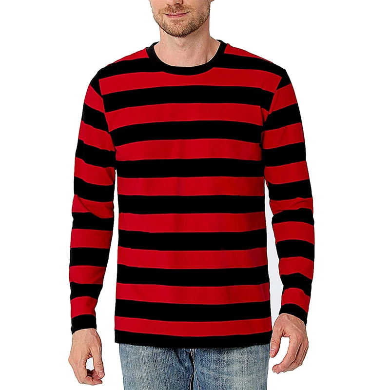 Kaos Lengan Panjang Pria denga - Men'S Fashion Essentials ulasan dan harga