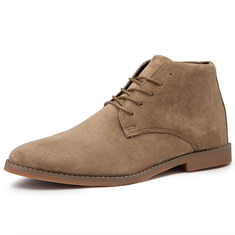 Sepatu Chelsea Khaki Fashion P - Mens Fashion Dress Shoes ulasan dan harga
