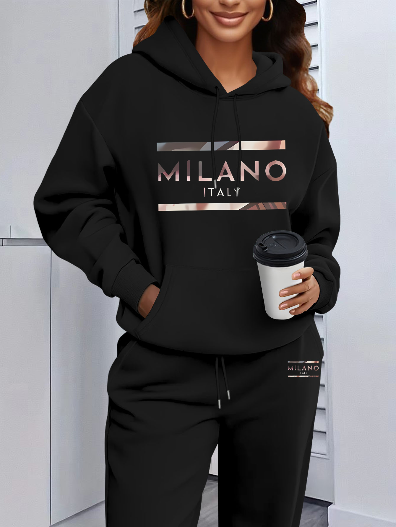 Setelan Hoodie Sweatshirt Wani - Men'S Fashion Hoodie ulasan dan harga