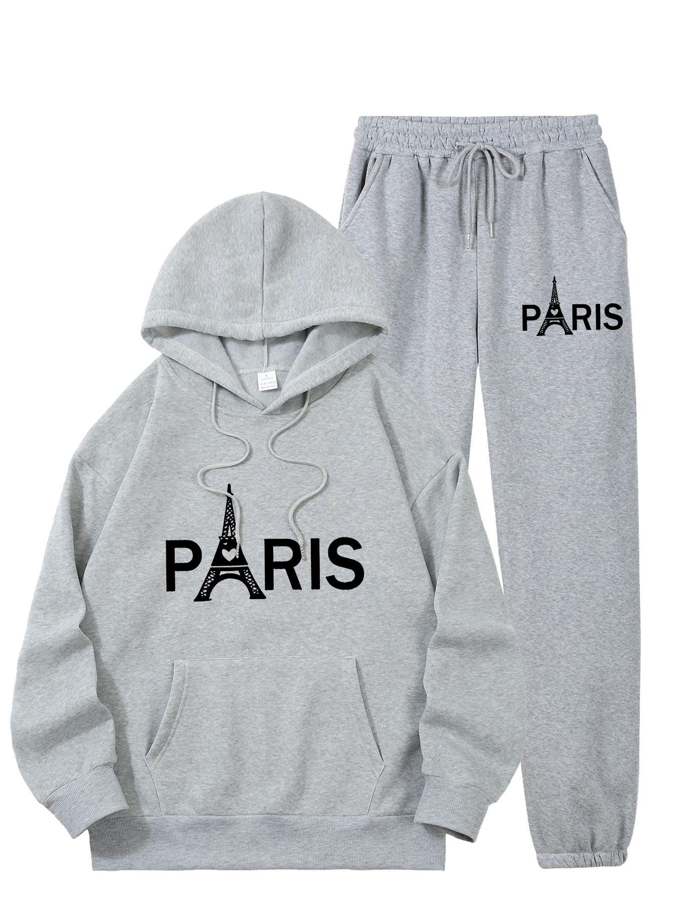 Setelan Olahraga Kasual 2 Poto - Men'S Fashion Hoodie ulasan dan harga