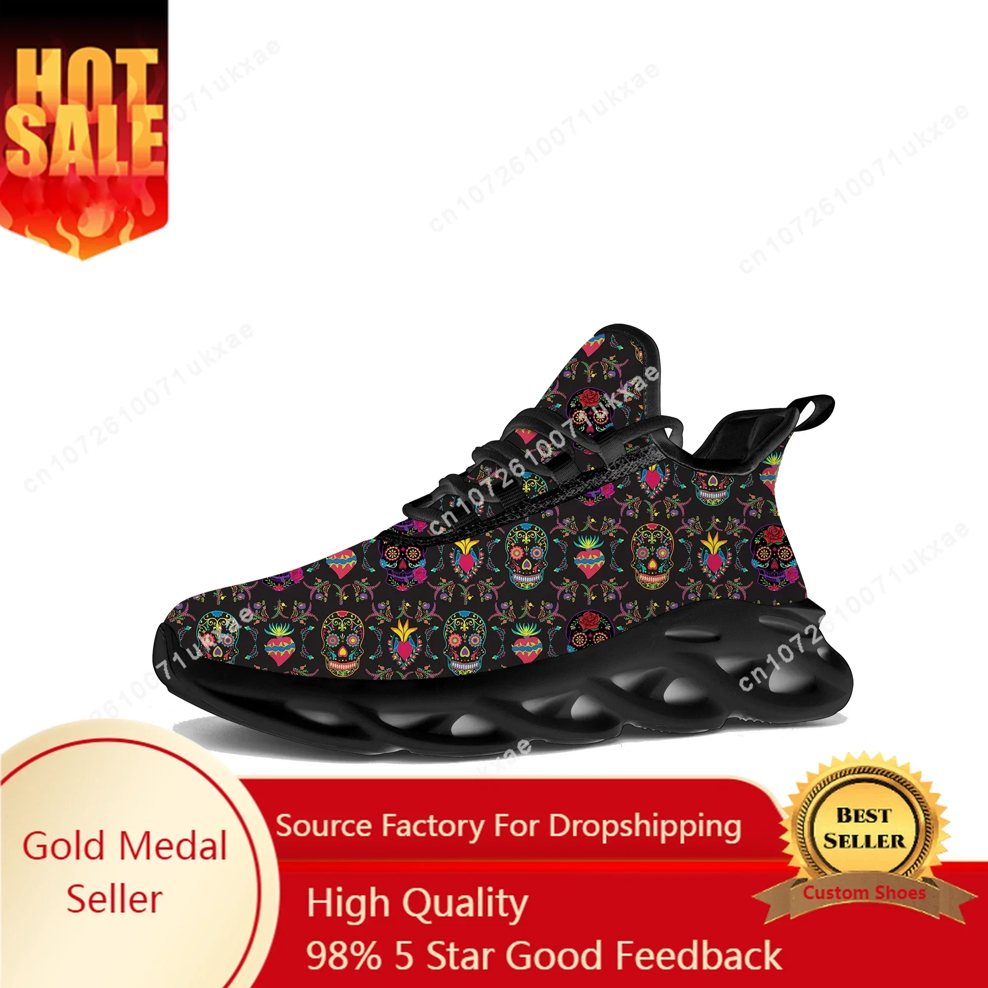 Sepatu Flat Bermotif Bunga Ten - Men'S Fashion Running Shoes ulasan dan harga