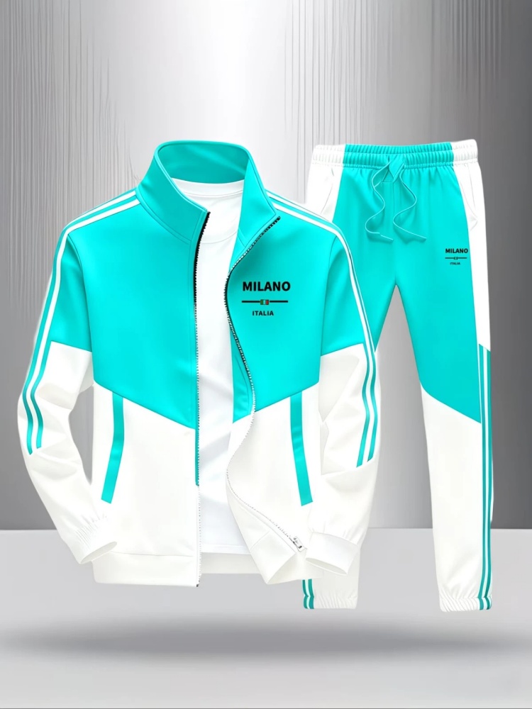 Setelan Olahraga Pria 2 Potong - Jacket Mens Fashion ulasan dan harga