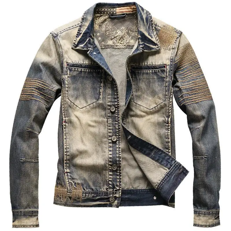 Jaket Koboi Pria Musim Gugur K - Men'S Fashion Korea ulasan dan harga