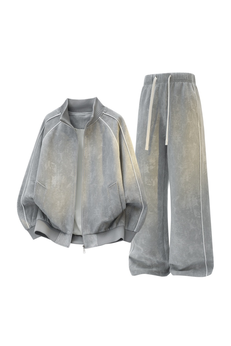 Setelan Olahraga Kasual Trendi - Jacket Mens Fashion ulasan dan harga