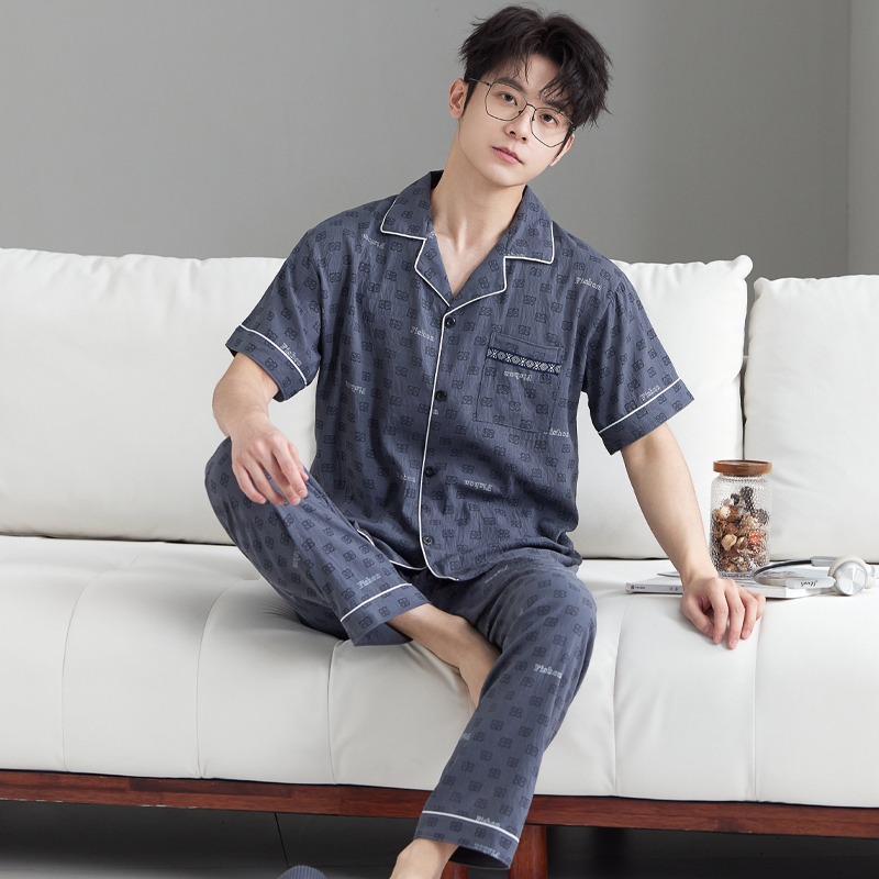 Set Piyama Sederhana Fashion K - Men'S Fashion Korea ulasan dan harga