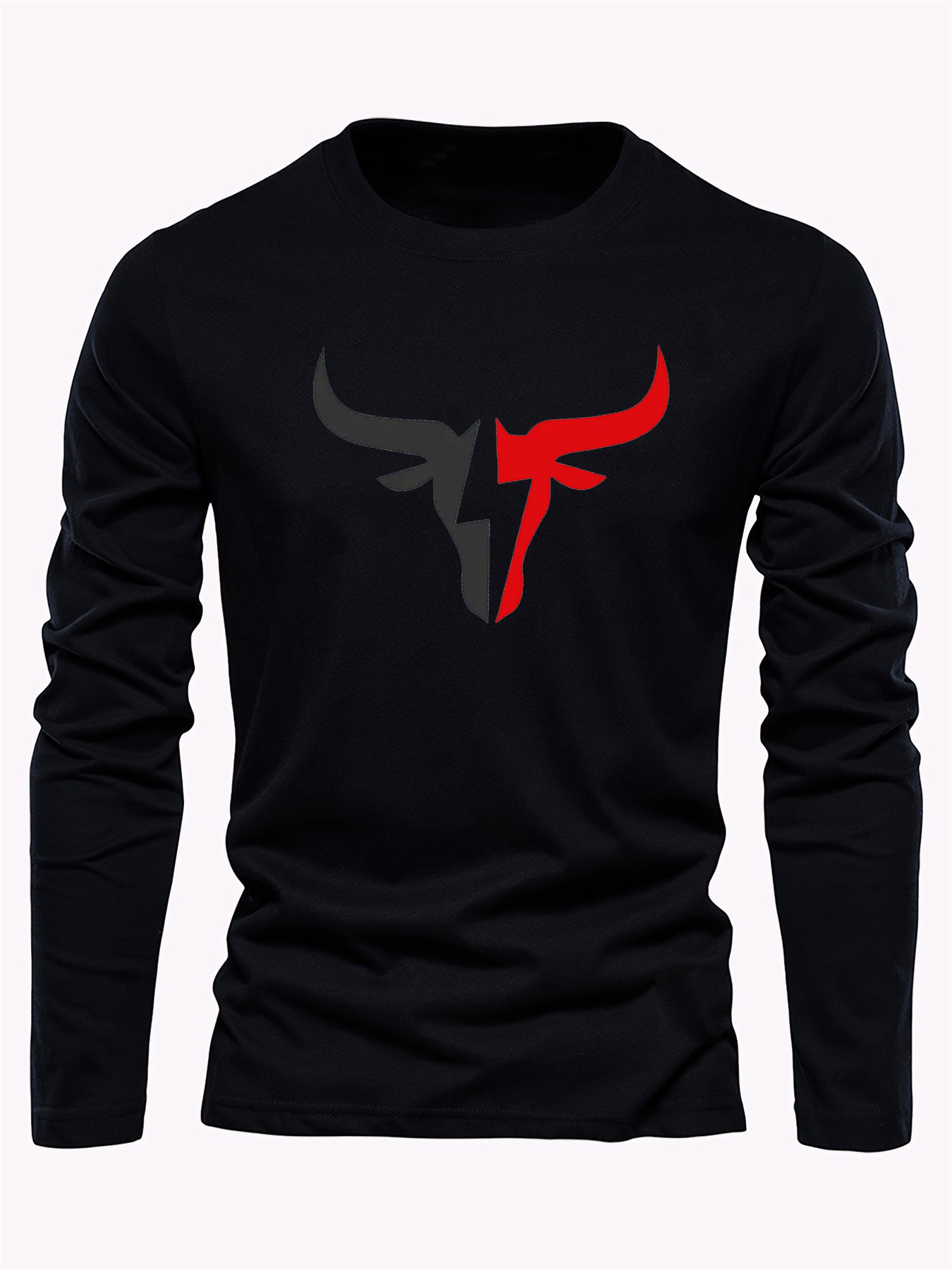 Kaos Lengan Panjang Pria Warna - Men'S Fashion Essentials ulasan dan harga