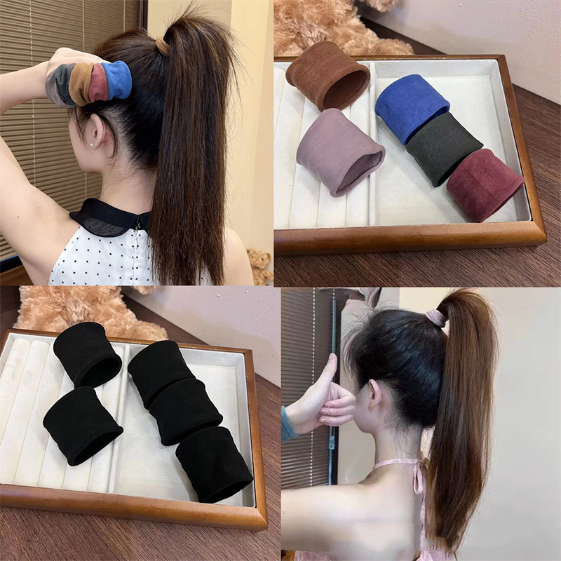 4 Set tali rambut tebal padat  - Men'S Fashion Korea ulasan dan harga