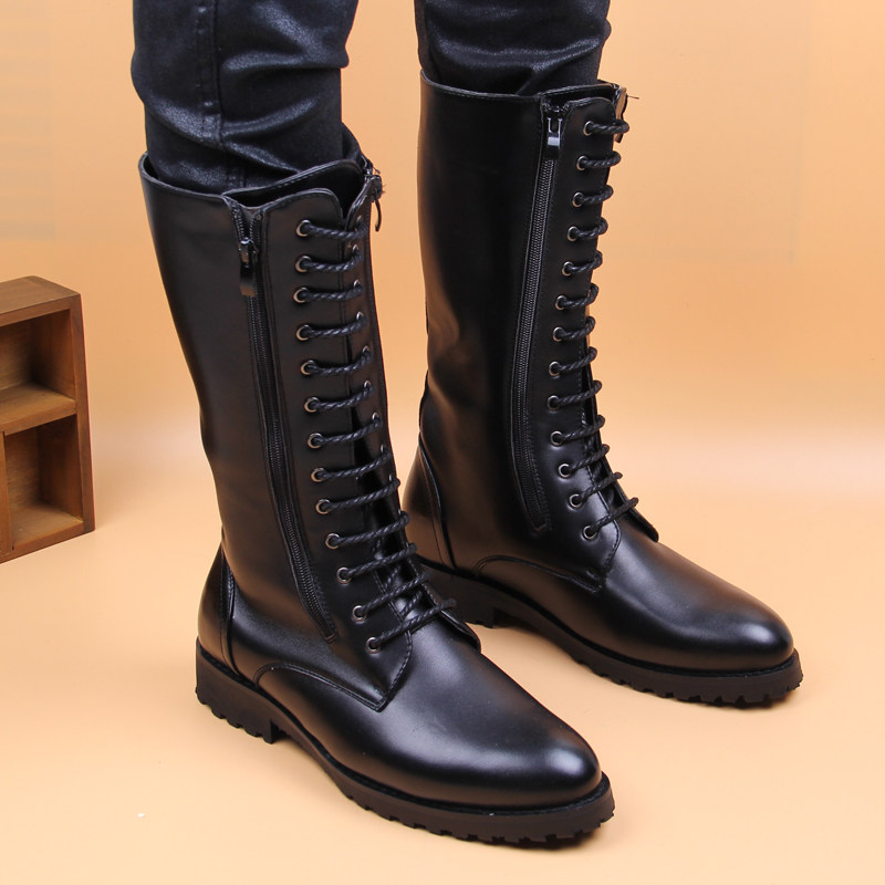 Sepatu Bot Tinggi Fashion Mewa - Mens Fashion Dress ulasan dan harga