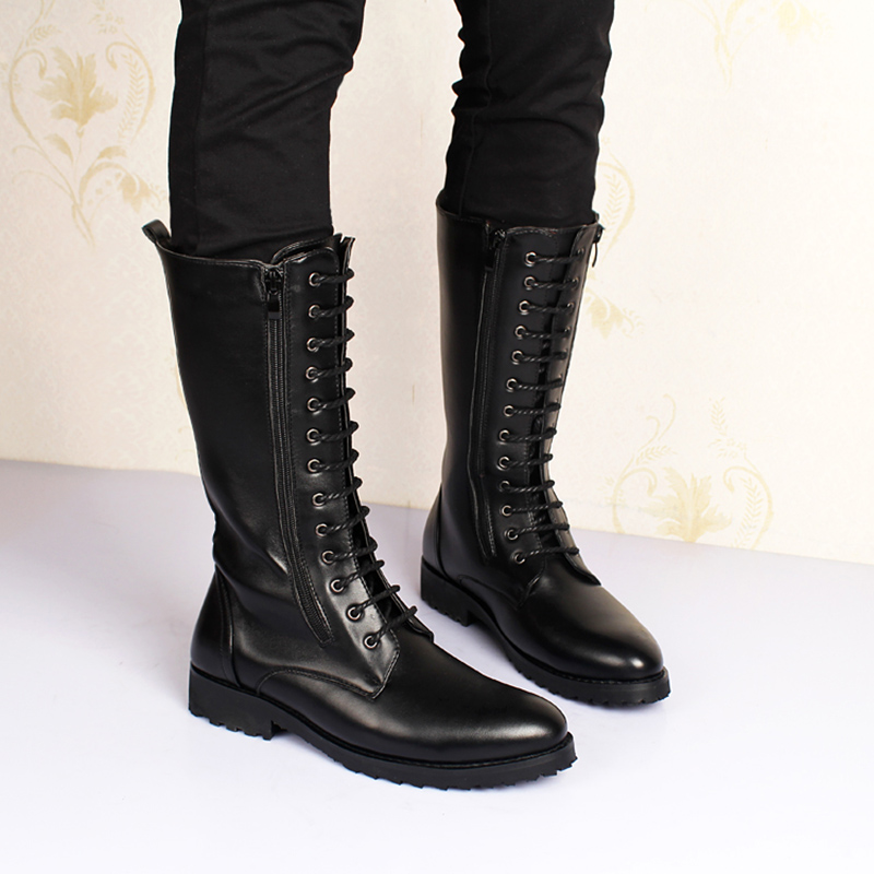 Sepatu Bot Tinggi Fashion Mewa - Mens Fashion Dress ulasan dan harga