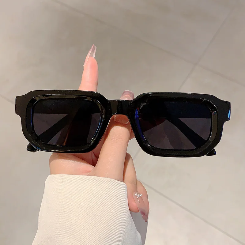 Kacamata Hitam Bingkai Persegi - Men'S Fashion Model ulasan dan harga