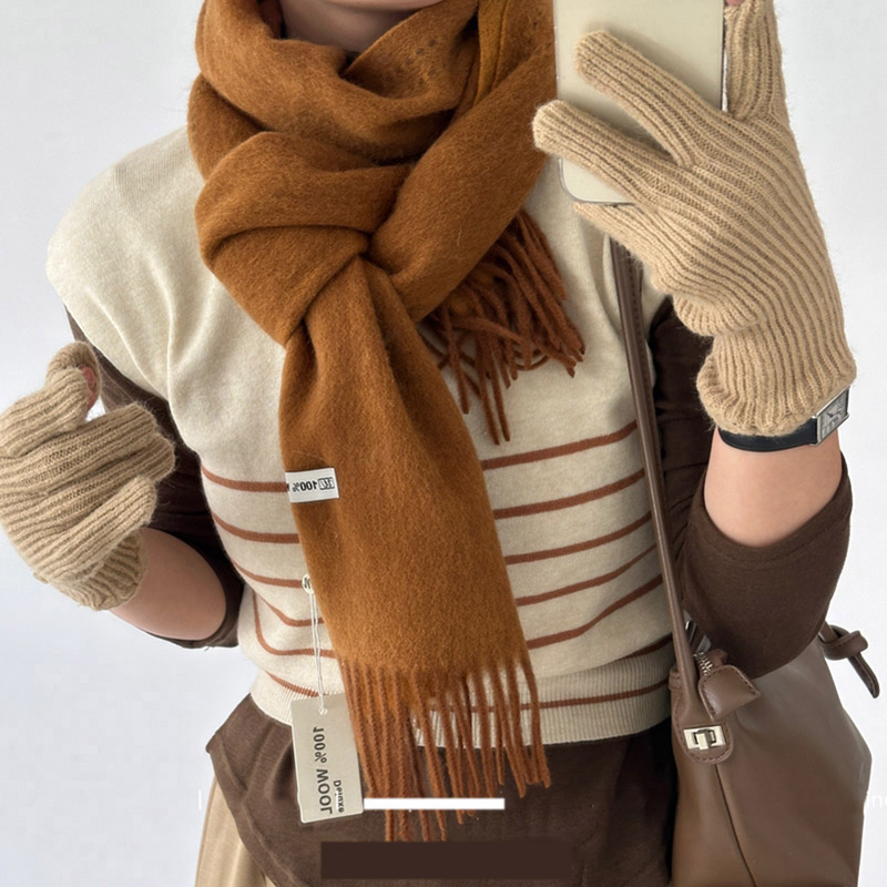 Syal wol 100% kualitas bagus e - Men'S Fashion Korea ulasan dan harga