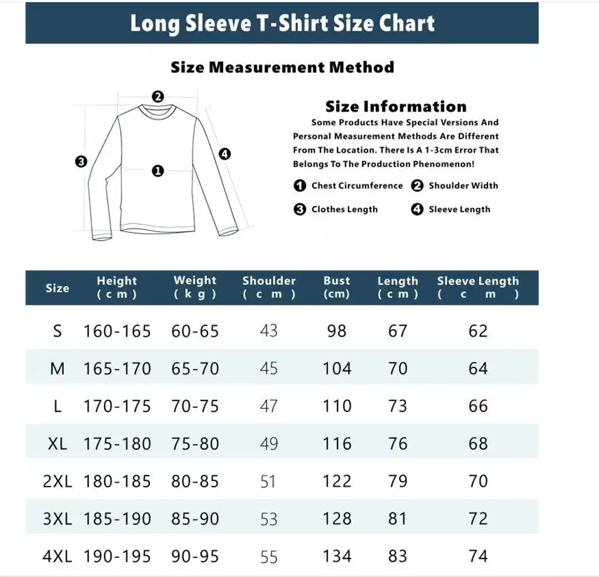 Kaos Lengan Panjang Pria Gaya  - Men'S Fashion 2025 ulasan dan harga