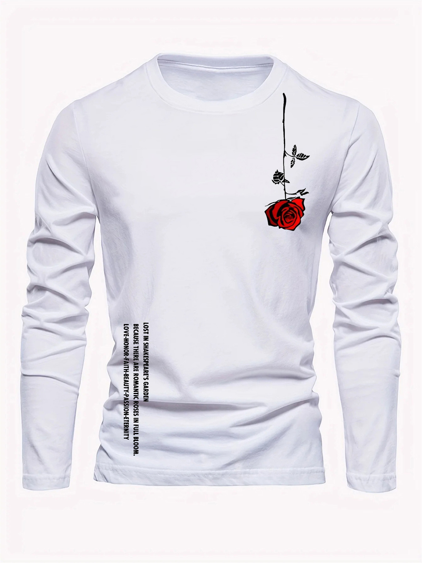 Kaos oblong pria katun 100% le - Men'S Fashion 2025 ulasan dan harga