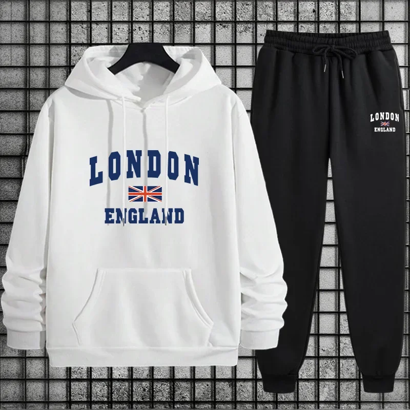 Setelan Olahraga Pria Terpopul - Men'S Fashion Hoodie ulasan dan harga
