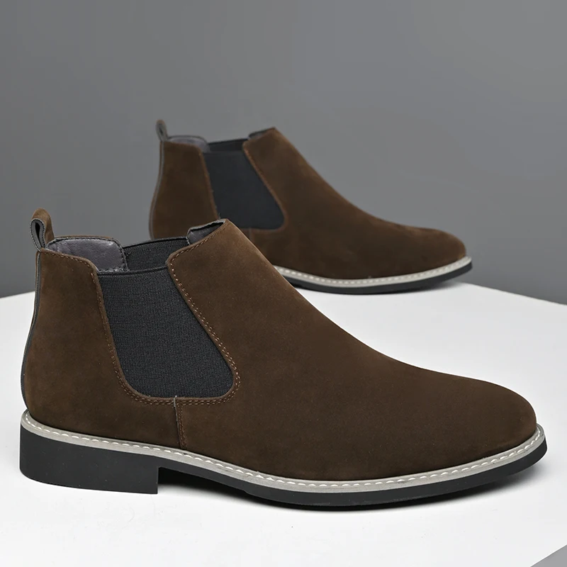 Sepatu Bot Chelsea Pria Fashio - Mens Fashion Dress ulasan dan harga