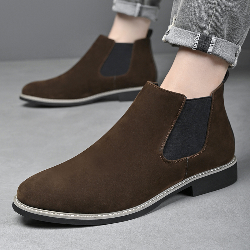 Sepatu Bot Chelsea Pria Fashio - Mens Fashion Dress ulasan dan harga