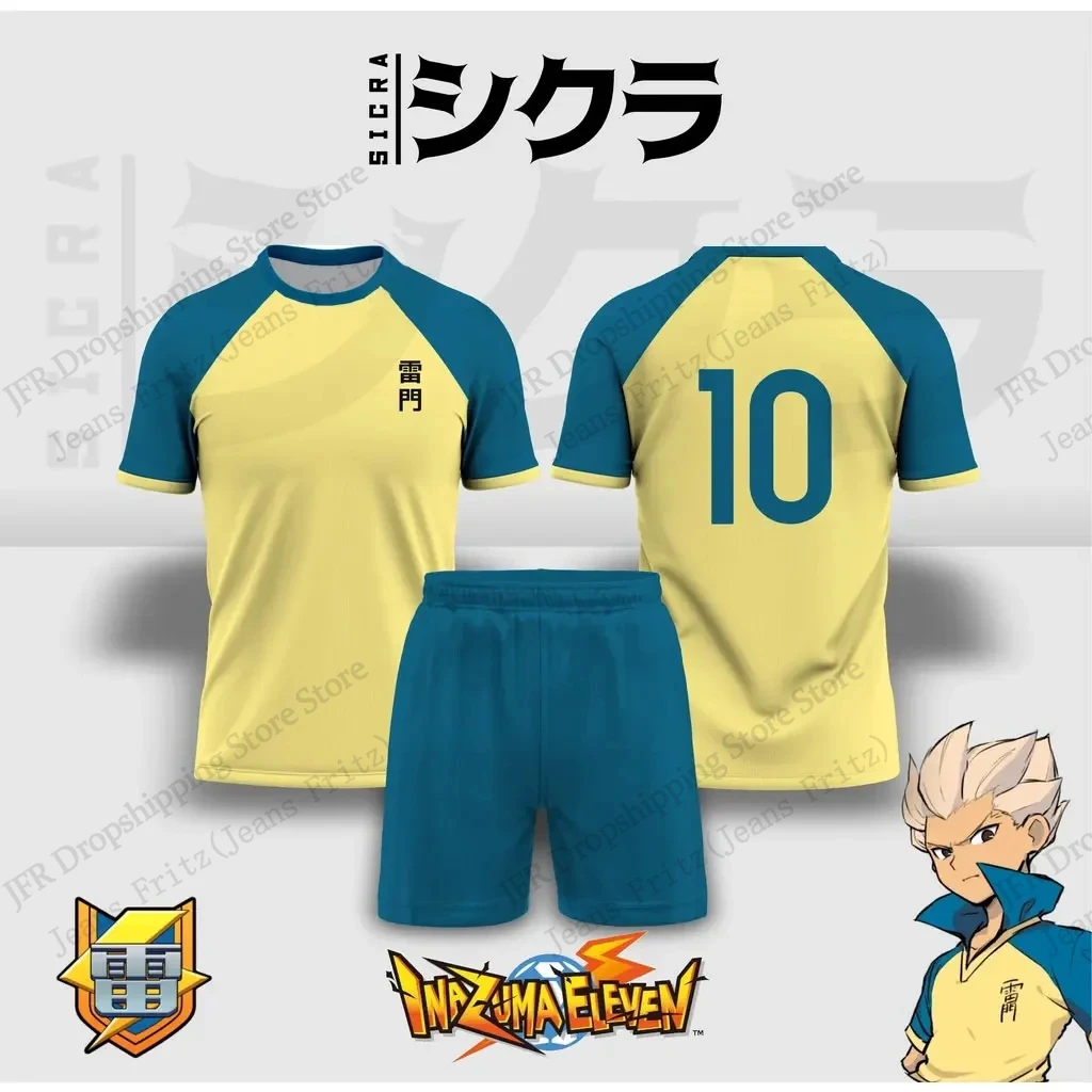 Set Jersey Jersey Inazuma Elev - Men Fashion Kids ulasan dan harga