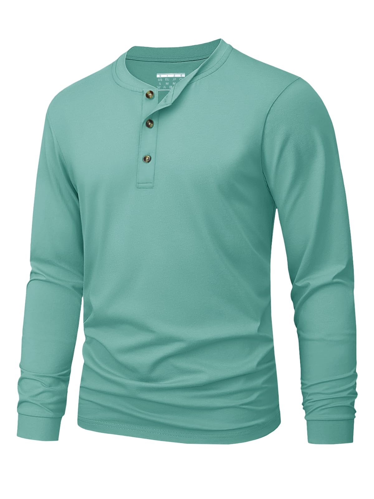 Kaos Henley Pria Polos Warna S - Men'S Fashion Essentials ulasan dan harga
