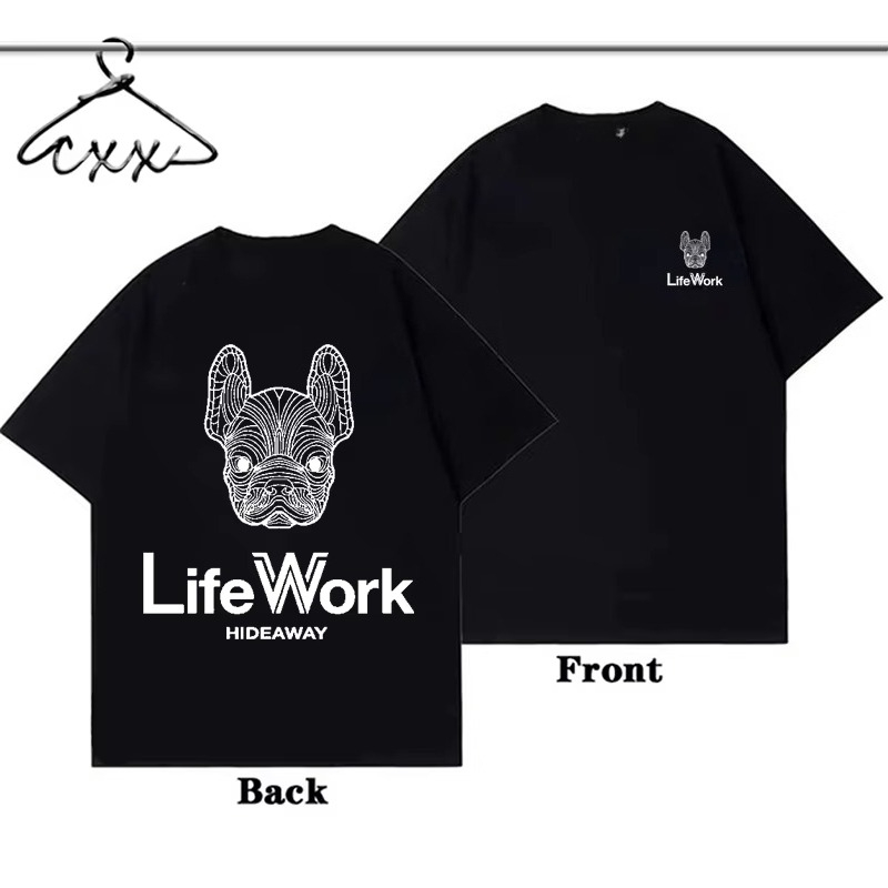 Kaos Kerja Merek Mewah dengan  - Men'S Fashion Korea ulasan dan harga