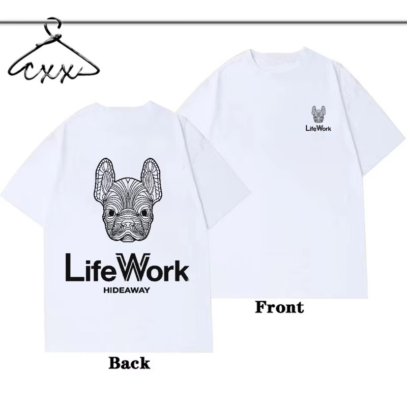 Kaos Kerja Merek Mewah dengan  - Men'S Fashion Korea ulasan dan harga
