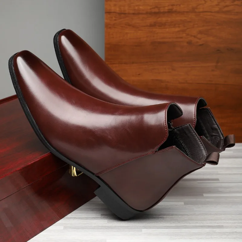 Sepatu Bot Pria Baru Sepatu Bo - Mens Fashion Dress ulasan dan harga