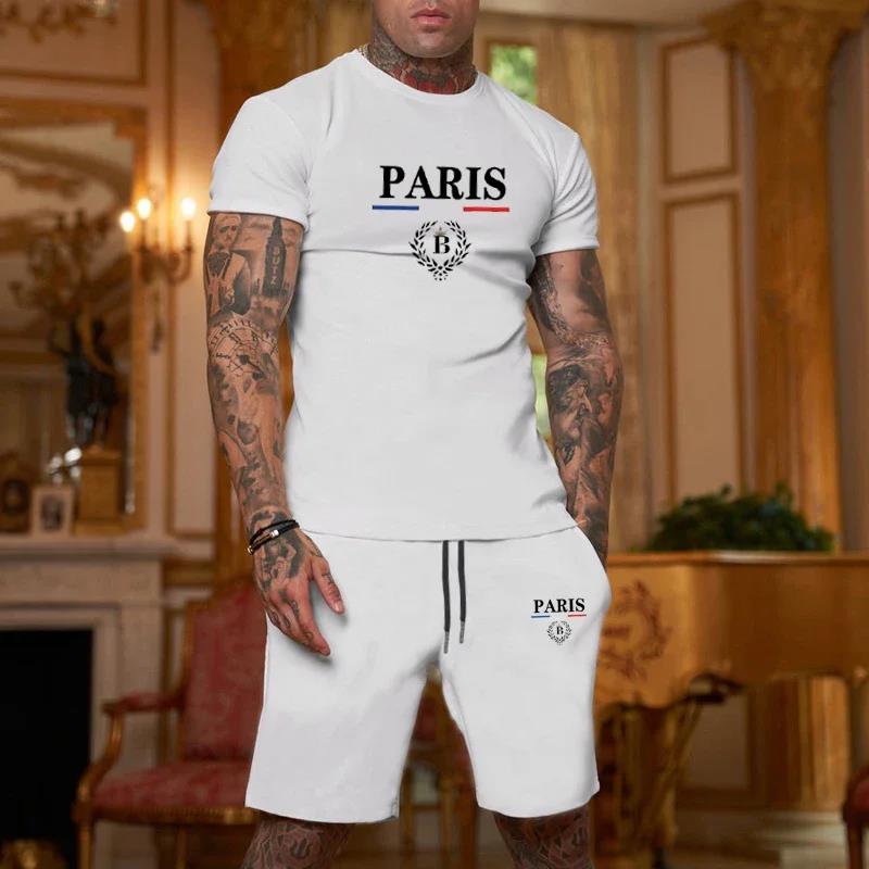 Setelan Kaos Lengan Pendek + C - Men'S Fashion Model ulasan dan harga