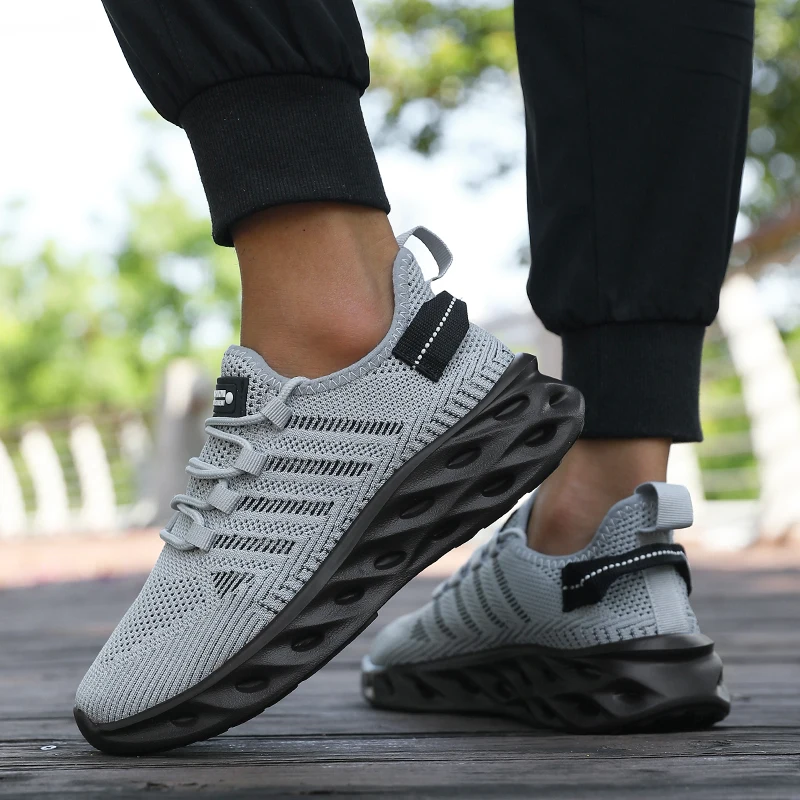 Sepatu Olahraga Bersol Tebal P - Men'S Fashion Running Shoes ulasan dan harga