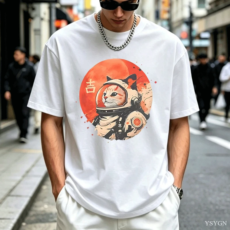Kaos T-Shirt Minimst Jepang Re - 1950S Fashion Men'S ulasan dan harga