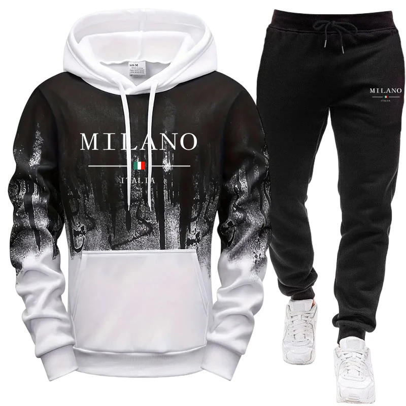 Setelan Pria/Hoodie/Celana Mus - Men'S Fashion Hoodie ulasan dan harga