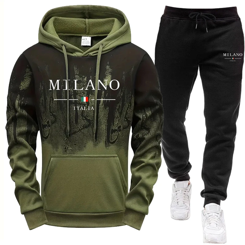 Setelan Pria/Hoodie/Celana Mus - Men'S Fashion Hoodie ulasan dan harga